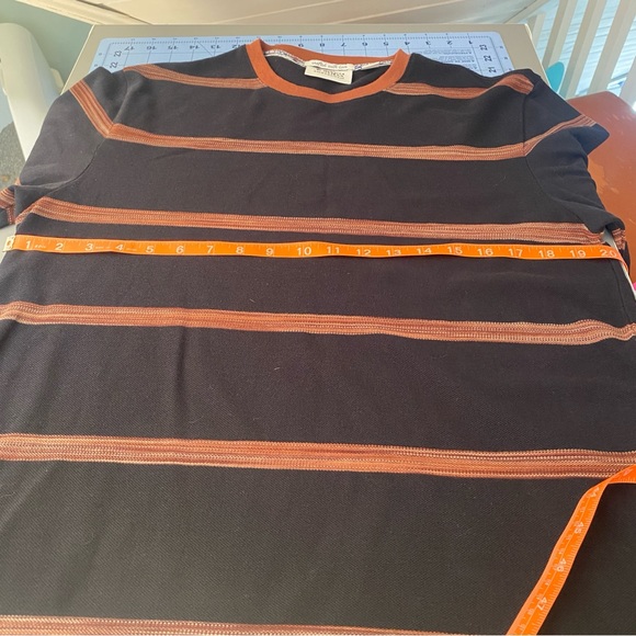 Scotch & Soda Black and Brown Short Sleeve Tee Medium - Picture 8 of 10